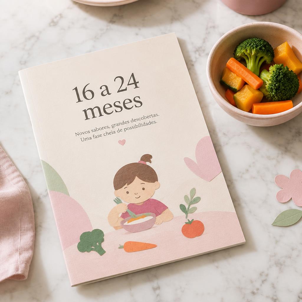 Refeições semanais para bebês de 16 a 24 meses