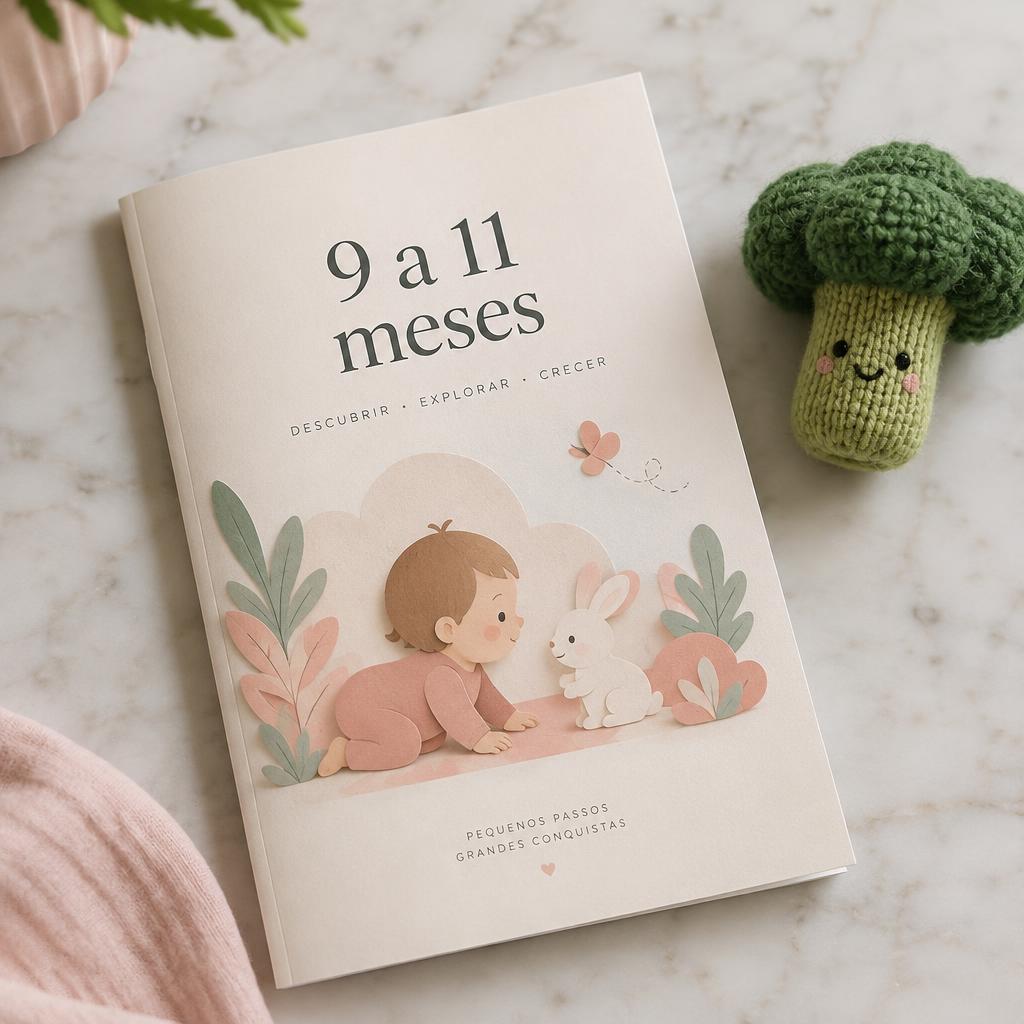 Refeições semanais para bebês de 9 a 11 meses